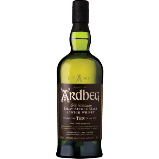 ARDBEG 10 YEAR OLD SINGLE MALT SCOTCH WHISKY ARDBEG 10 YEAR OLD SINGLE MALT SCOTCH WHISKY