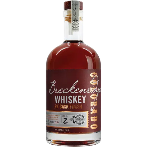 Breckenridge PX Sherry Cask Finish Bourbon Whiskey 750ml Breckenridge PX Sherry Cask Finish Bourbon Whiskey 750ml