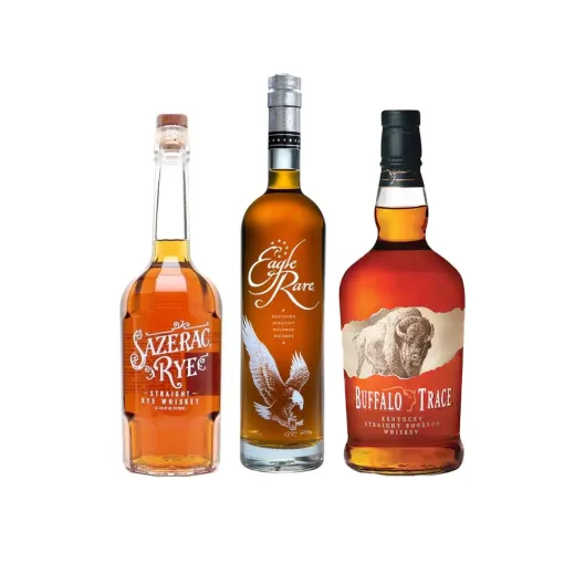 Buffalo Trace Combo Pack Eagle Rare 10 Year, Sazerac Rye, Buffalo Trace Bourbon Buffalo Trace Combo Pack Eagle Rare 10 Year, Sazerac Rye, Buffalo Trace Bourbon
