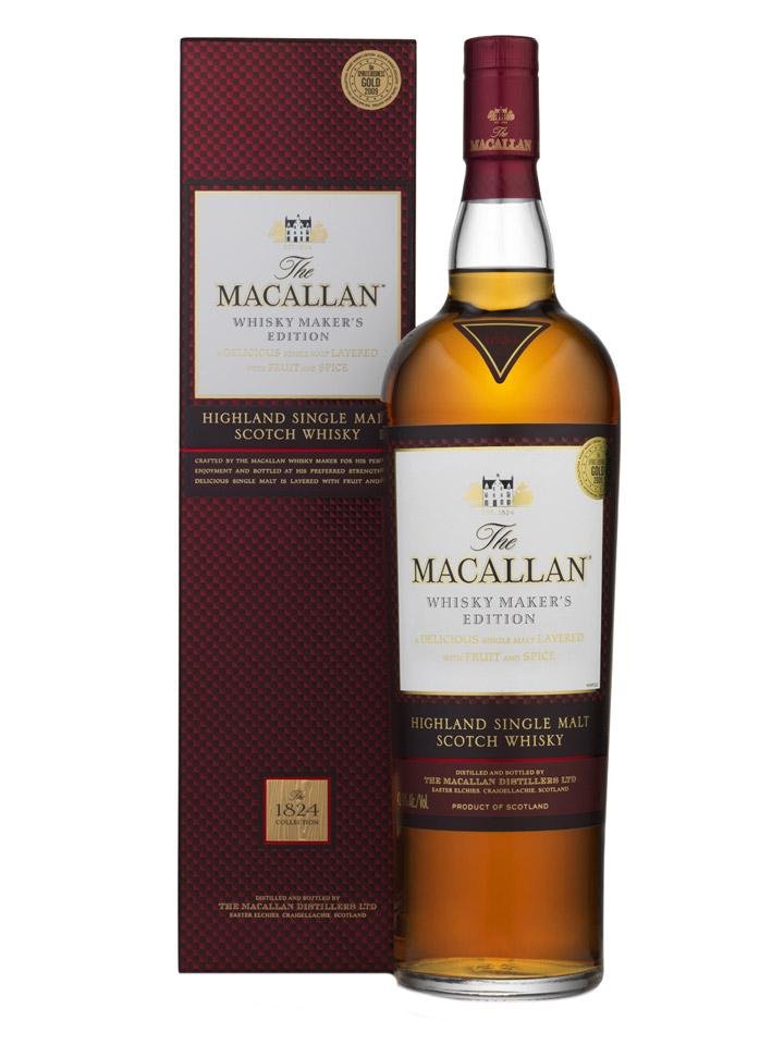 The Macallan 1824 Collection Whisky Makers Edition Single Malt Scotch Whisky 700mL The Macallan 1824 Collection Whisky Makers Edition Single Malt Scotch Whisky 700mL