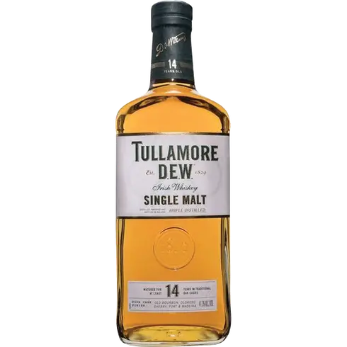 Tullamore Dew 14 Year Single Malt Irish Whiskey 750ml Tullamore Dew 14 Year Single Malt Irish Whiskey 750ml
