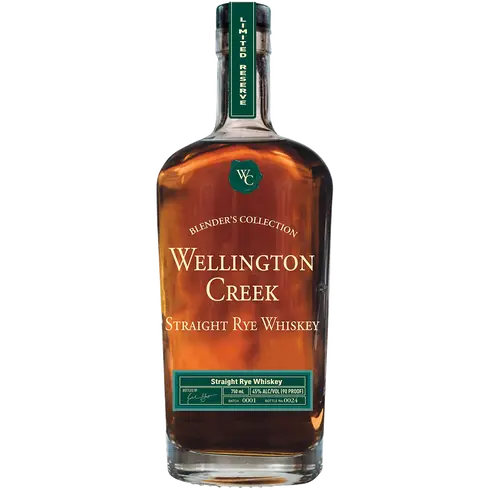 Wellington Creek Straight Rye Whiskey 750ml Wellington Creek Straight Rye Whiskey 750ml